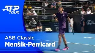 ASB Classic: Jakub Menšík (CZE)  - Mpetshi Perricard (FRA)