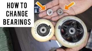 How to Change Inline Skate BEARINGS Easily - Inline Skating Tutorial