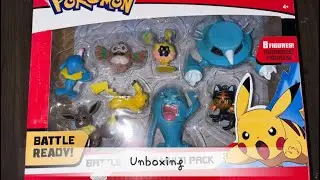 Unboxing Pok&eacute;mon Mini Figures Battle Ready Set In Hindi//Must Watch #pokemon #unboxing