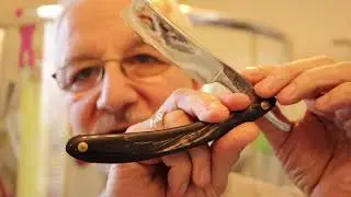 G. Wostenholm & son 8/8  VS W. Greaves & sons 8/8 straight razors shaving