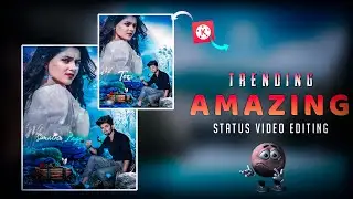 How to make viral lyrics video tutorial hindi | Amazing creative lyrical video editing in kinemaster