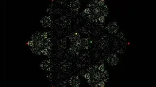 Fractal Generating Random Walk - Hexagonal Triangles?!