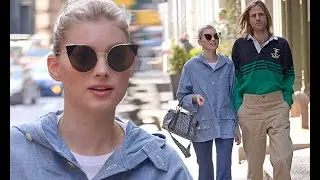 Elsa Hosk of Victoria's Secret fame enjoys relaxed NYC date with entrepreneur boyfriend Tom Daly
