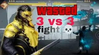 3 vs 3 best experience Fight #shadowfight4 #gaming 