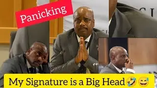 Brigadier Julius Mkhwanazi he was panicking and sweating today |Uncomfortable  |Madlanga commission.