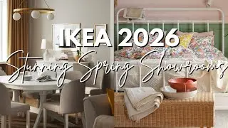 IKEA 2026 SHOWROOM New Furniture & Lighting Design Ideas for Living & Dining Rooms 
