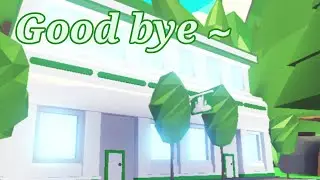 Say Goodbye to a world ｜Goodbye👋🏻 adopt me Grocery store #Shorts