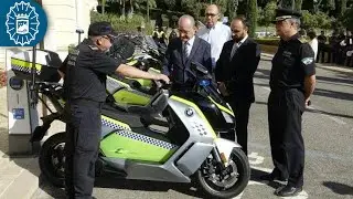 170922 - Polic&iacute;a Local M&aacute;laga - Presentacion nuevas Motocicletas Policiales