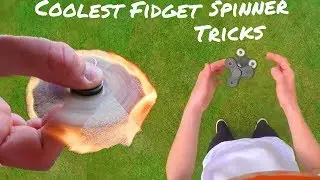 Top 5 Coolest Fidget Spinner Tricks. (INSANE SKILLS)