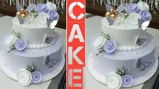 #viral #trending #video #two#step# pinapple #2kg# flower# and# butterfly# #cake #🎂🎂🎂🎂🎂#🌹🌹🌹🌹🌹
