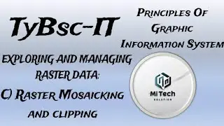 Exploring And Managing Raster Data..... Practical -2 (C) TyBsc-IT Semester 6th