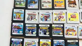 GhostFolf Shows His 2ds And 2ds XL Systems And DS And 3ds Games With Accessories 