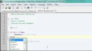 AutoIt Tutorial Four - Basic Booleans