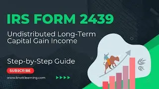 IRS Form 2439 - How to Report on Form 1040