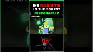 [99 Nights In the Forest] The New NECROMANCER CLASS BE LIKE #99nightintheforest #roblox #animation
