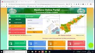 How to register AP meeseva online portal how to login to meeseva online portal.  ABK Channel