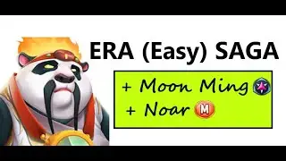 SENSEI PANDAKEN Easy Level ERA SAGA BATTLES - Good Gem rewards! (Monster Legends)