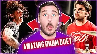 Drummer Reacts to Atom Willard & Cobus Drum Duet on Angels & Airwaves - Heaven
