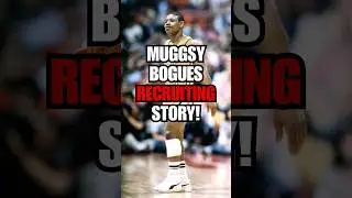 Muggsy Bogues tells a story of WHY he CHOSE Wake Forest OVER Seton Hall! 🔥#shorts #nba