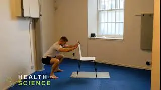 Chair assisted squat