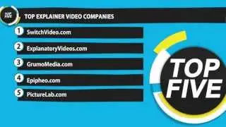The Best Explainer Video Companies | Top 5 List