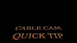 3DR Solo Cablecam Quick Tip. How To Preserve Battery Life