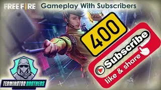 Subscribers Gameplay Live | Live Giveaway And Gameplays | Terminator Brothers are Live