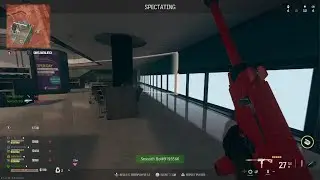 Ant clearing the lobby