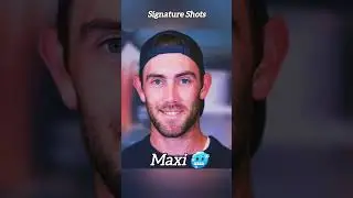 Signature Shots Of Cricket Players #cricket #trending #viral