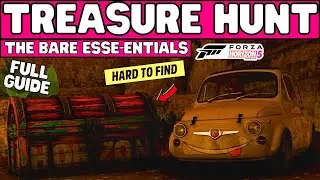 Forza Horizon 5-Traesure hunt THE BARE ESSE-ENTIALS-How to complete treasure hunt winter Series 31