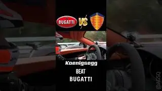 Bugatti VS Koenigsegg, Bugatti VS Koenigsegg Agera in drag race #supercars #bugatti #koenigsegg