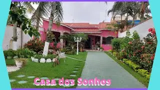 Casa Dos Sonhos Na Praia De Itanhaém Só A 40 Metros Da Praia. Ref. 061