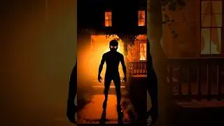 Is Ghar Me Bina Sir Wala Rehta Hai 😱 | Horror AI Short | Part 1 #shorts  #horror #ytshorts