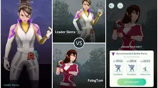 How To Defeat Team ROCKET LEADER In Pokemon Go (Sierra encounter)