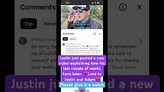 Justin Scarred remembers Adam The Woo #adamthewoo #justin #randomland #celebration #disney #love