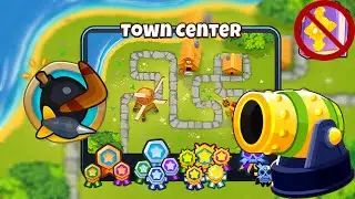 Town Center [Primary Monkeys Only] Guide | No Monkey Knowledge | BTD 6 (2023 Updated) 4K
