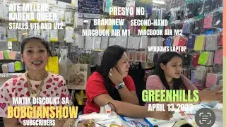 PRESYO NG BRANDNEW MACBOOK AIR M1, MACBOOK AIR M2, SECOND-HAND LAPTOP SA GREENHILLS! APRIL 13 2023