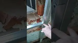 Suha gradnja, izrada konstrukcije oko prozora