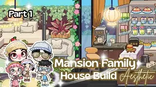 Avatar World | Mansion Family House Build Aesthetic 🌿✨ | Cozy Luxury Home Part 1