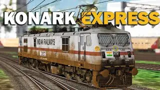 11019/Konark Express (PT) | Mumbai Chhatrapatti Shivaji Terminus - Bhubaneswar BBS || MSTS | Part 2
