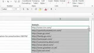 How To Extract Domains From URLs In Excel