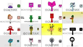 My Sprunki OC Cactuk Vs Cactoonsofflclal Vs Polarbearstoon Vs Sprunki Ray Vs Cuktak Superparison 10