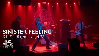 SINISTER FEELING live at Saint Vitus Bar, Sept. 12th, 2022 (FULL SET)