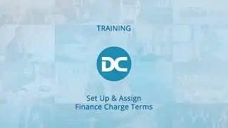 Настройка и назначение условий финансирования | Учебный центр Business Central