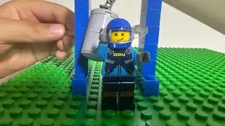 Boxing bag for mini figure/ Lego sports #lego #legominifigures #legosets #legosport #legotutorial