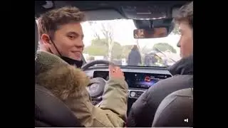 Andre Lamoglia & Manu r&iacute;os singing dark horse by katy perry