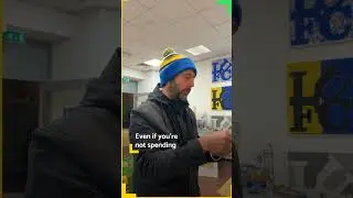 Burley Banksy opens new Leeds United store! #leeds #leedsunited #leedsunitedforever