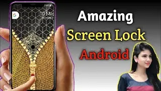 Best lock screen for Android | gold lock screen wallpaper | Technical Ahsaan