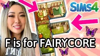 Building the BEST floorplan in the letter F! Sims 4: Alphabet Build Challenge | Part 6