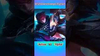 Alpha VS Julian | Counter Hero Mobile Legends | MLBB Fighters #mlbb #shorts #mobilelegends #alpha